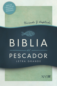 NVI Biblia del Pescador Letra Grande, Verde Tapa Dura