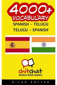 4000+ Spanish - Telugu Telugu - Spanish Vocabulary