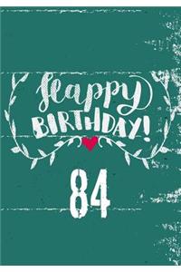 Happy Birthday 84