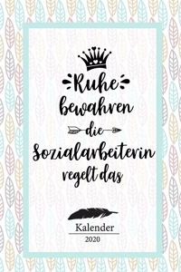 Sozialarbeiterin Kalender 2020