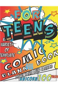 blank comic book for teens with Variety of Templates Draw your Own comics, dogman