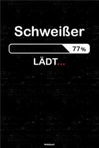 Schweißer Lädt... Notizbuch