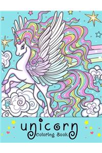 Unicorn Coloring Book