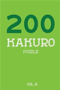 200 Kakuro Puzzle Vol 6