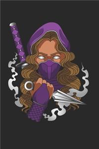 Ninja Girl Notebook - Anime Fans Journal Planner