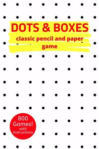 Dots & Boxes Classic Pencil And Paper Game