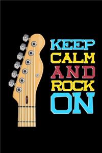 Keep Calm and Rock on Music Journal