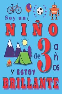 Soy un niño de 3 años y estoy brillante