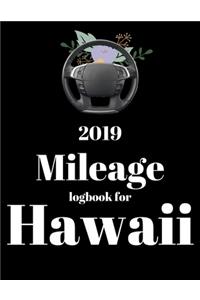 2019 Mileage log book for Hawaii