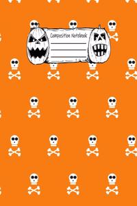 Halloween Abstract Pattern Volume 5 College Ruled Journal