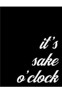 Sake 2020 Monthly and Weekly Planner for Japanese Rice Wine Lovers - It's Sake O'Clock
