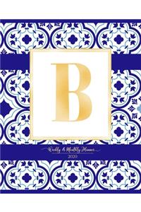 Weekly & Monthly Planner 2020 B