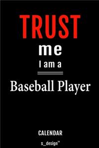 Calendar for Baseball Players / Baseball Player