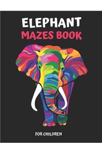 Elephant Maze Book for Children