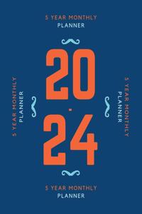 20 - 24 5 Year Monthly Planner