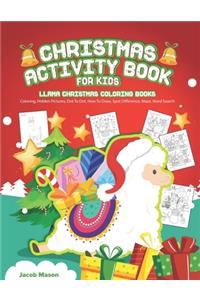 Christmas Activity Book For Kids