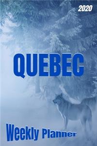 Quebec Weekly Planner