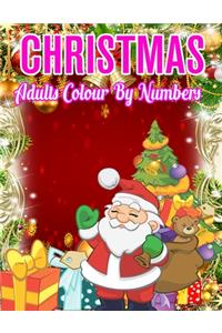 Christmas Adults Colour By Numbers