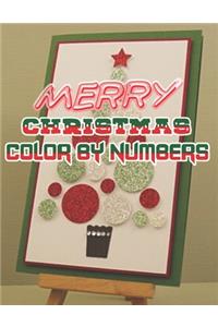 Merry Christmas Color By Numbers