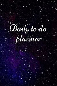 Daily to do planner