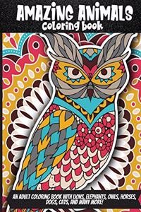 Amazing Animals Coloring Book