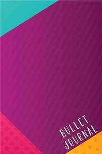Bullet Journal: Awesome Designer Bullet Journal - 120-Page 1/2 Inch Dot Grid Trendy Pattern Notebook - 6 X 9 Perfect Bound Paperback