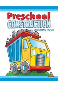 Preschool Construction Coloring Book