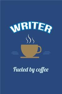 Writer Fueled by Coffee Journal, Dot Grid