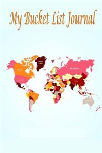 my bucket list journal