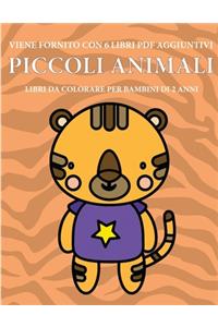 Libri da colorare per bambini di 2 anni (Piccoli animali)