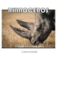 Rhinoceros Weekly Planner 2018