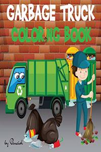 Garbage Truck Coloring Book