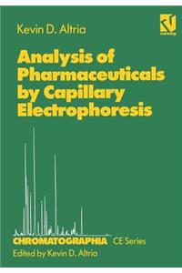 Analysis of Pharmaceuticals by Capillary Electrophoresis