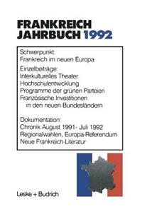 Frankreich-Jahrbuch 1992