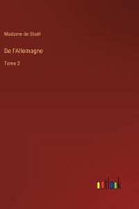 De l'Allemagne