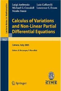 Calculus of Variations and Nonlinear Partial Differential Equations