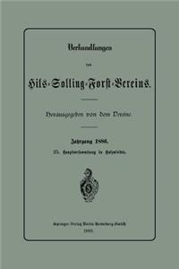 Verhandlungen Des Hils-Solling-Forst-Vereins