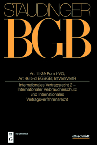 Art 11-29 ROM I-Vo; Art 46 B Und C Egbgb; Intvertrverfr