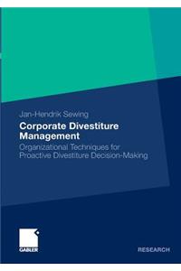 Corporate Divestiture Management