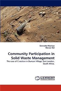 Community Participation in Solid Waste Management