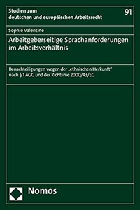 Arbeitgeberseitige Sprachanforderungen Im Arbeitsverhaltnis