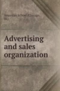 ADVERTISING AND SALES ORGANIZATION