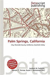 Palm Springs, California