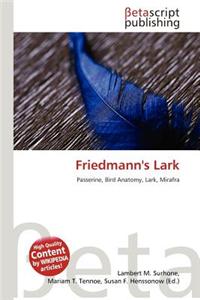 Friedmann's Lark