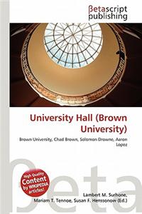 University Hall (Brown University)