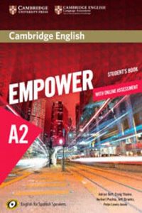 Cambridge English Empower for Spanish Speakers A2 Student's Book with Online Assessment and Practice