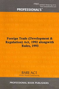 Foreign Trade (Development & Regulation) Act, 1992 alongwith Rules, 1993