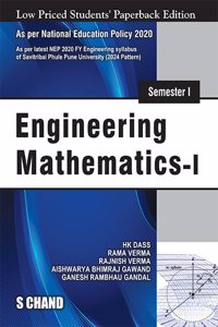 Engineering Mathematics I Semester I - NEP 2020 Maharashtra