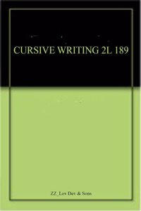 CURSIVE WRITING 2L 189