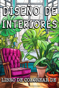 Libro de Colorear de Diseño de Interiores